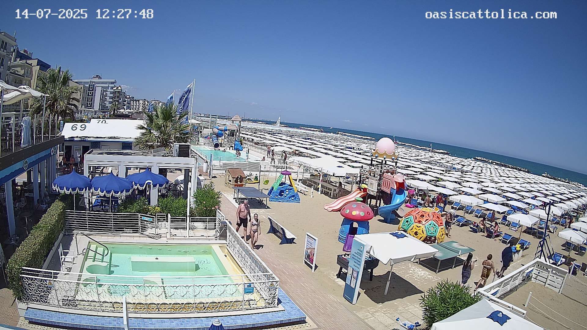Cattolica › North-East: Oasis de la playa - spiaggia