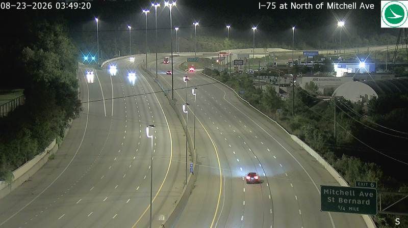 Saint Bernard: I-75 at North of Mitchell Ave
