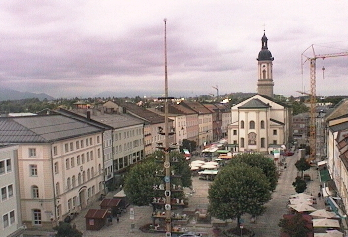 Webcam Traunstein: WebCam from the Jacklturm