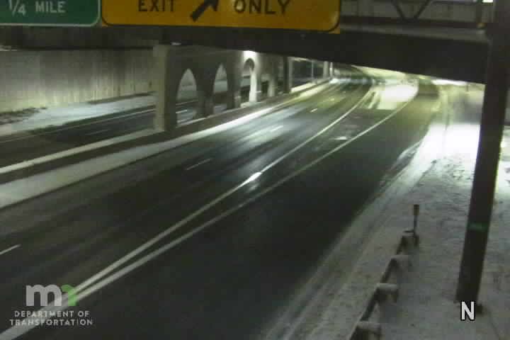 St. Paul: I-35E: I-35E NB @ Kellogg Blvd