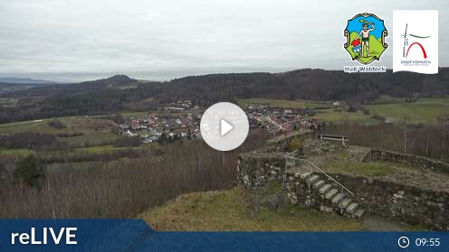 Webcam Waldeck: Castle Ruin Waldeck