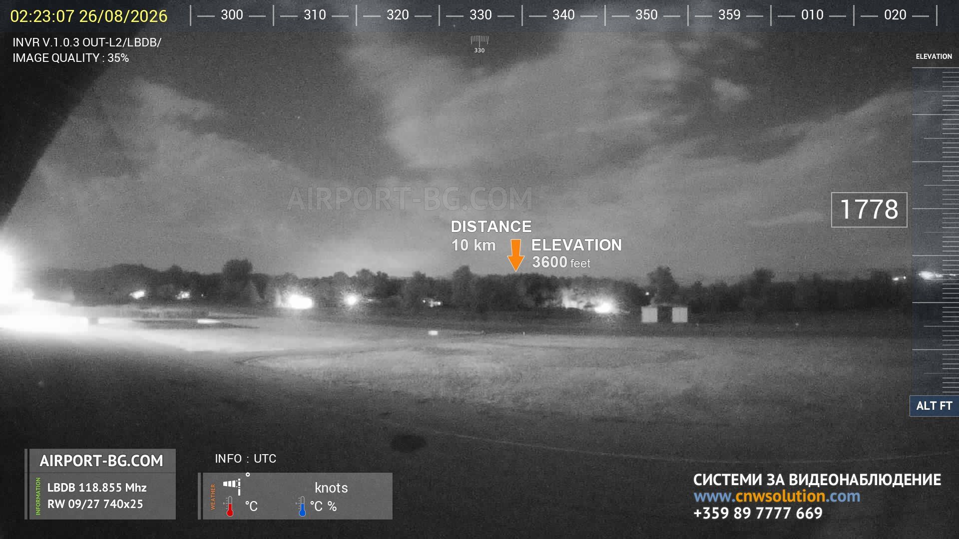 Dolna Bania › North-West: Dolna Banq airport, Kostenec