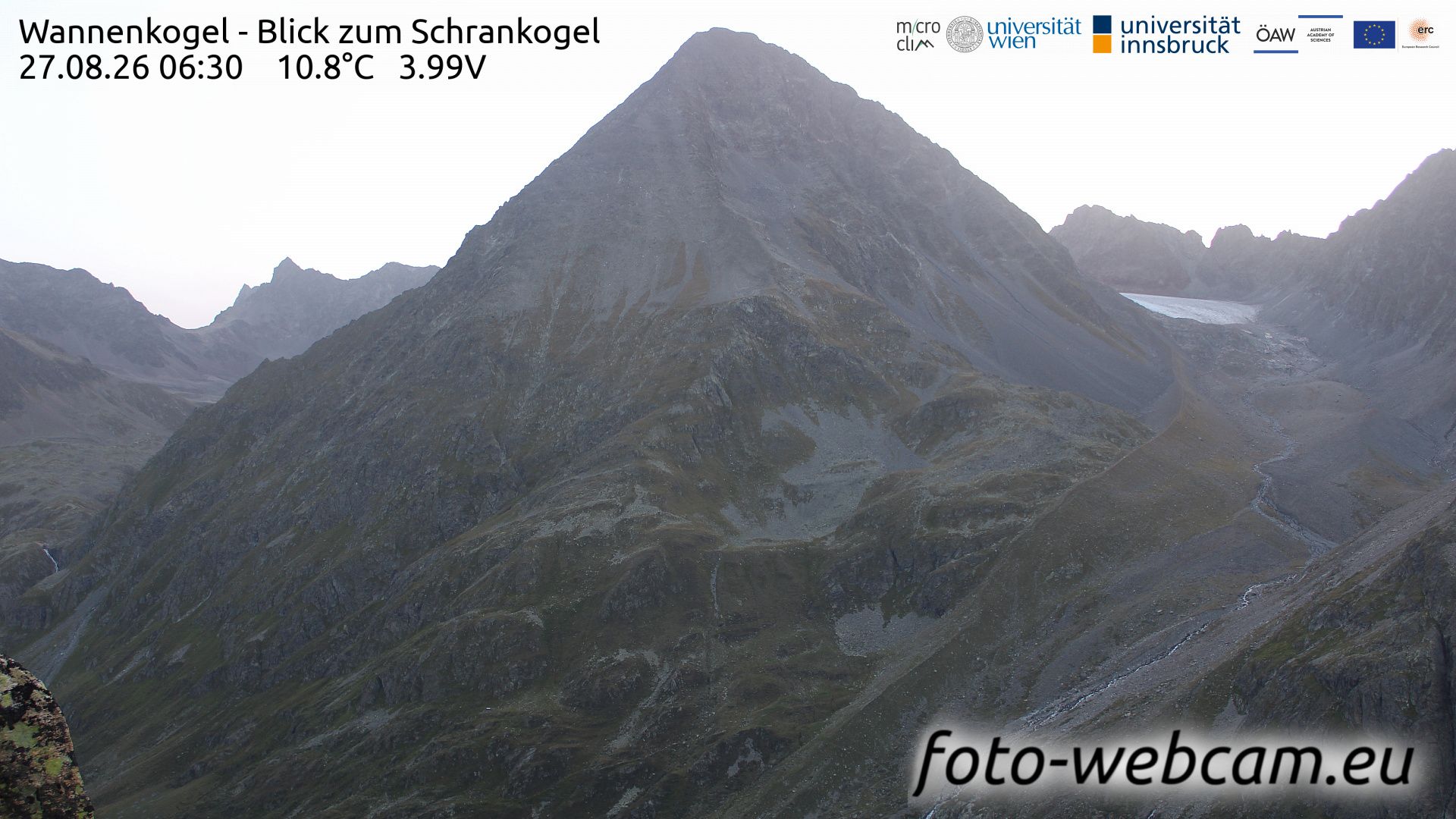 Gemeinde Langenfeld: Wannenkogel - Blick zum Schrankogel