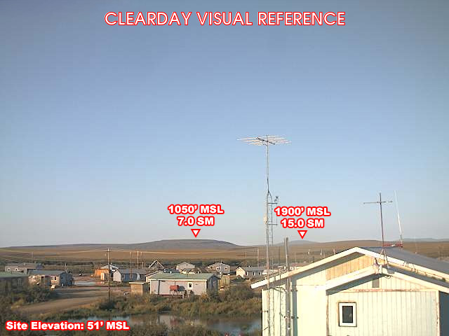 Webcam Buckland, Alaska: Buckland Airfield (PABL), View in NorthEastern Direction