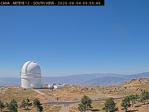 Bacares: Calar Alto, 3.5M Telescope, South view