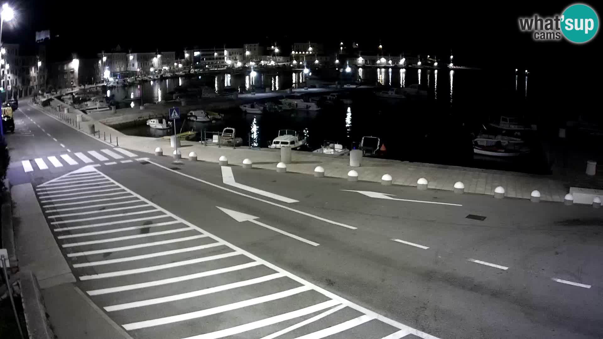 Webcam Senj: City and Harbor