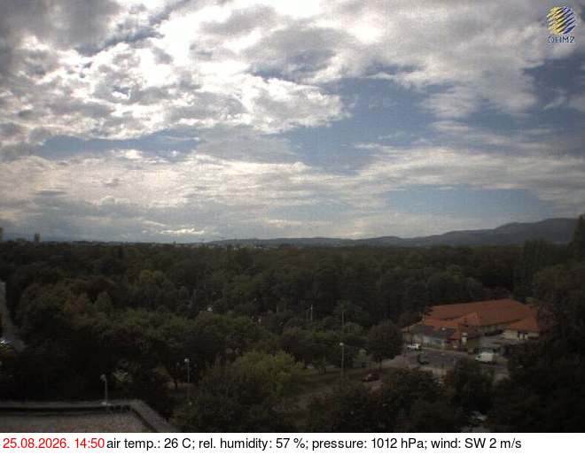 Webcam Zagreb: View over Zagreb