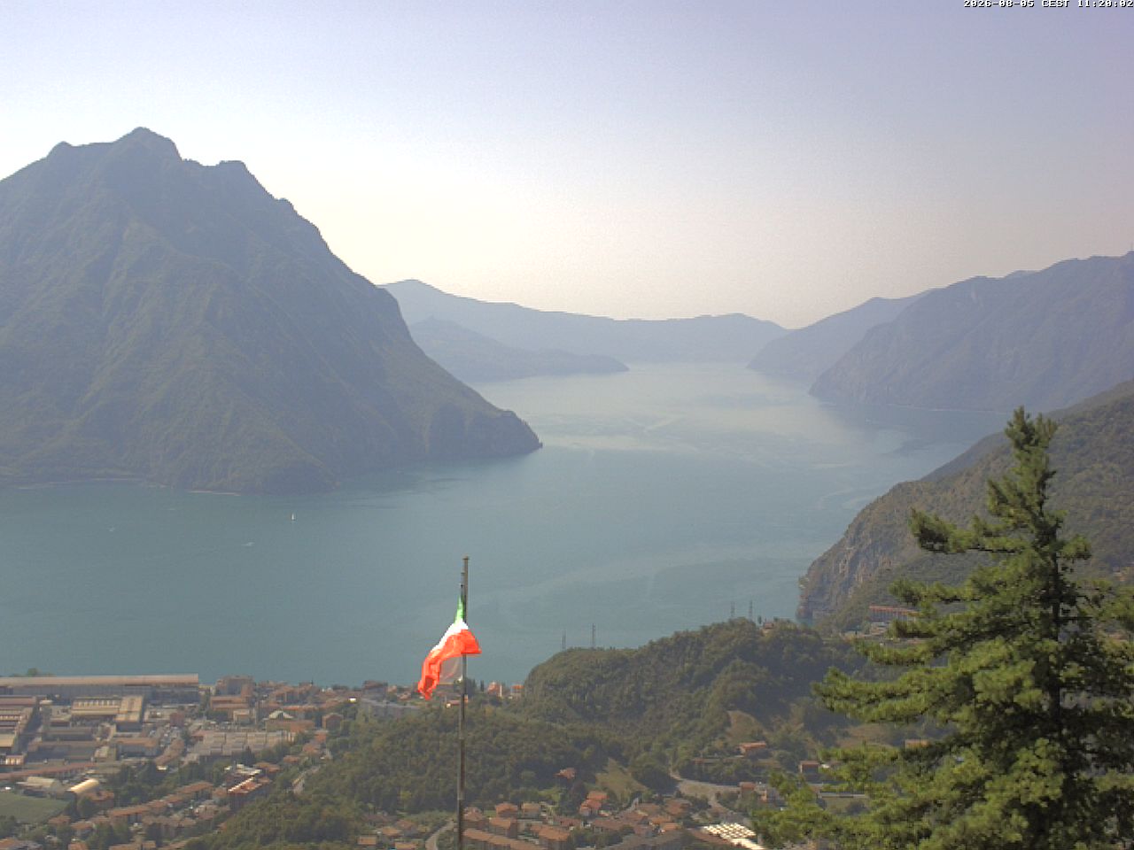 Webcam Lovere (Lake Iseo): Lake Iseo