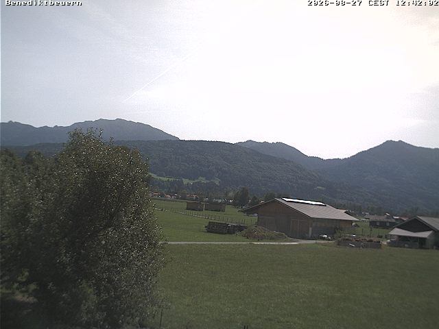 Webcam Benediktbeuern: Benediktbeuern Benediktenwand