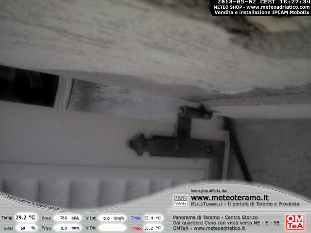 Webcam Teramo: Panorama View