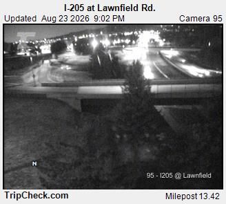 Rivergrove: I-205 at Lawnfield Rd