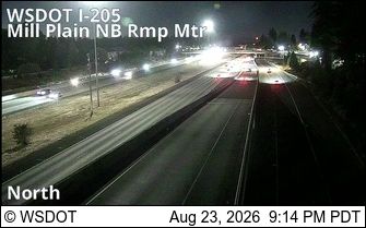 Vancouver › North: I-205 at MP 28.6: Millplain Ramp Meter NB