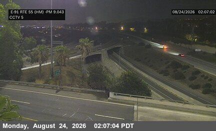 Anaheim › East: SR-91 : SR-55