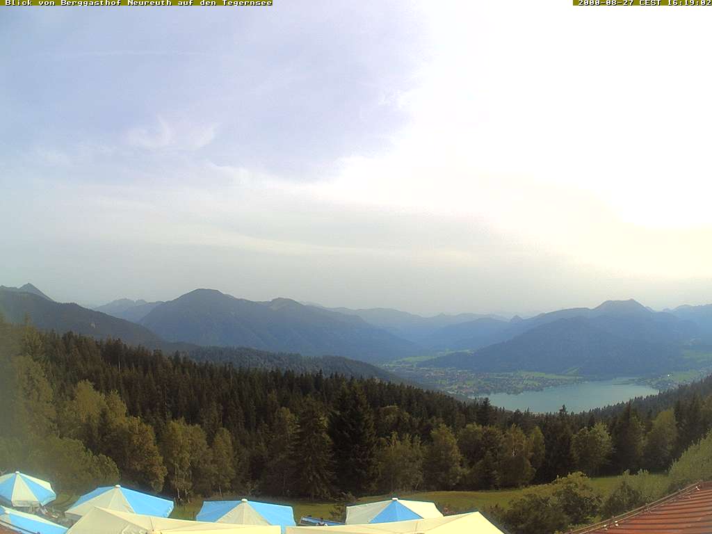 Webcam Tegernsee: Tegernsee Panorama