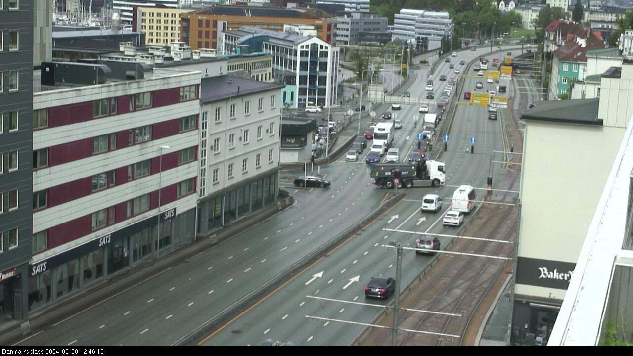 Webcam Bergen: Danmarksplass