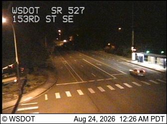 Mill Creek: SR 527 at MP 7.2: 153rd St SE
