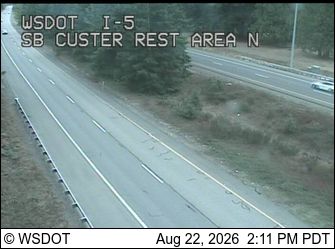 Custer: I-5 at MP 269.2: SB - Rest Area North