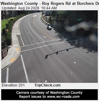 Sherwood: Washington County - Roy Rogers Rd at Borchers Dr