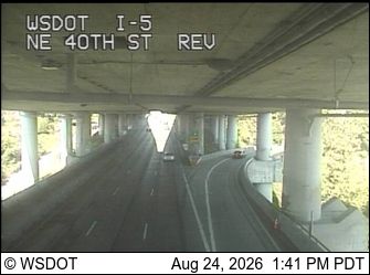 Wallingford: I-5 at MP 169: NE 40th St Express Lanes
