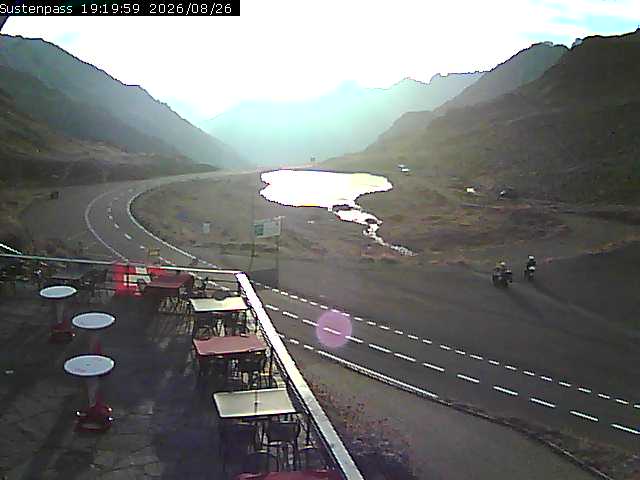 Webcam Susten Pass: View of the Susten Pass