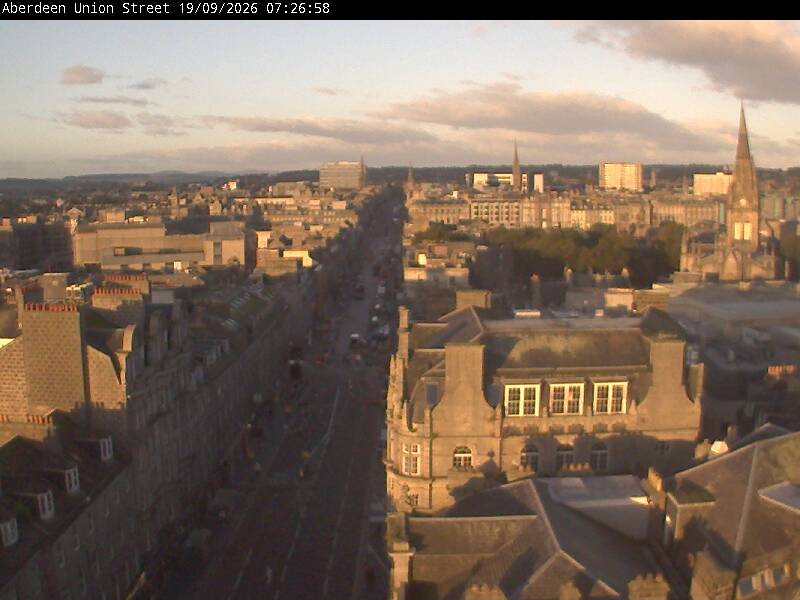 Webcam Aberdeen: Union Street View
