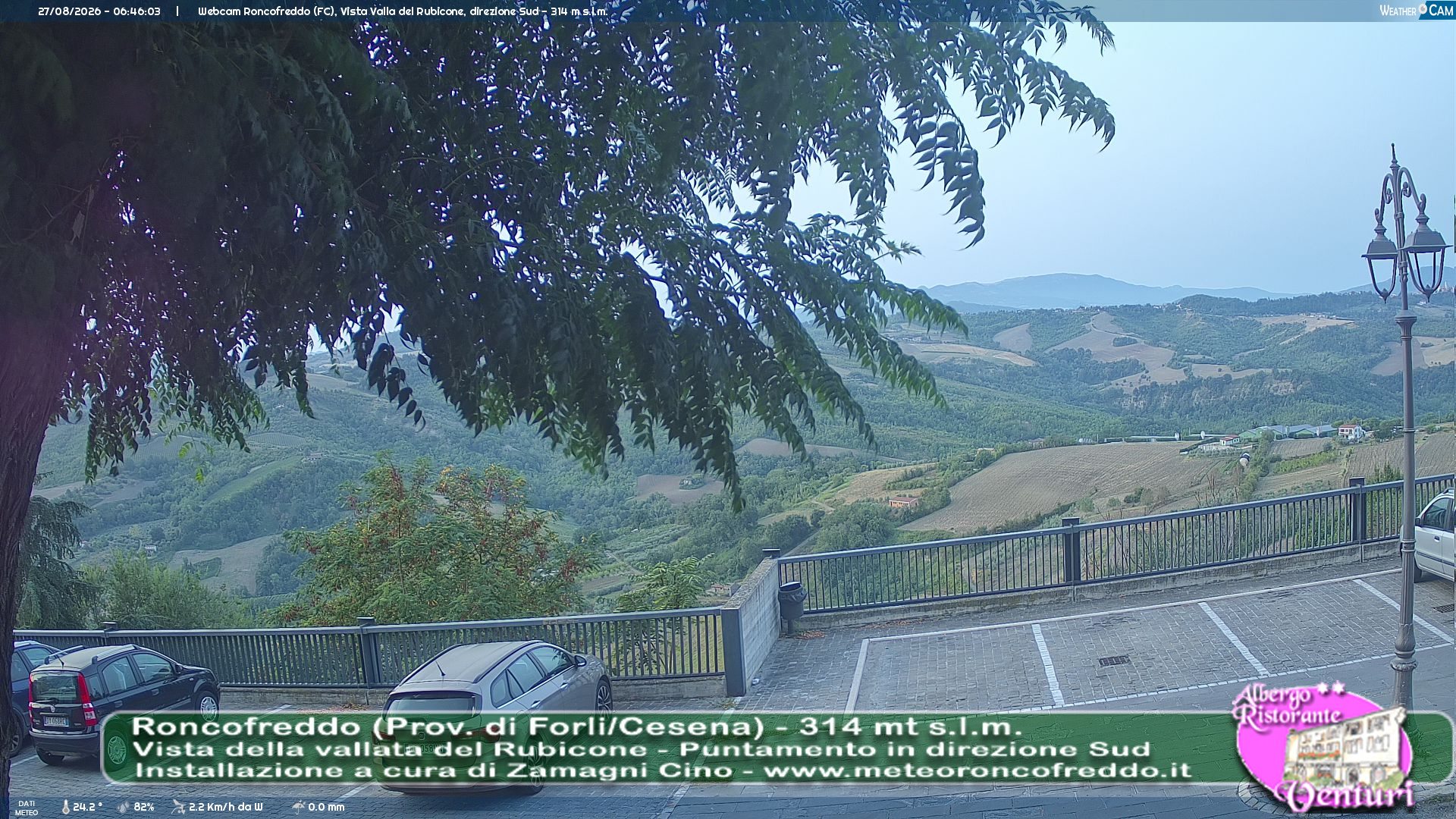 Webcam Roncofreddo: Weathercam