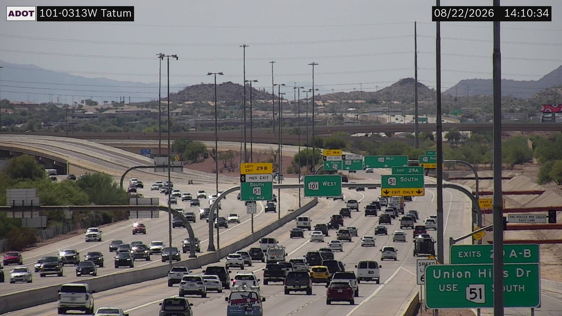 Phoenix › West: L-101 WB 31.36 @Tatum Blvd