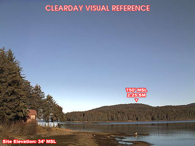 Webcam Angoon, Alaska: Angoon Airfield (PAGN), View in NorthWestern Direction