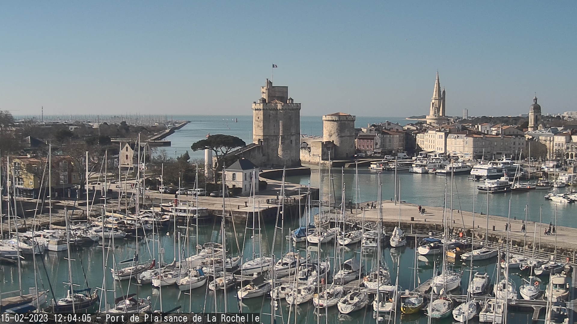 Webcam La Rochelle: Le Port des Minimes