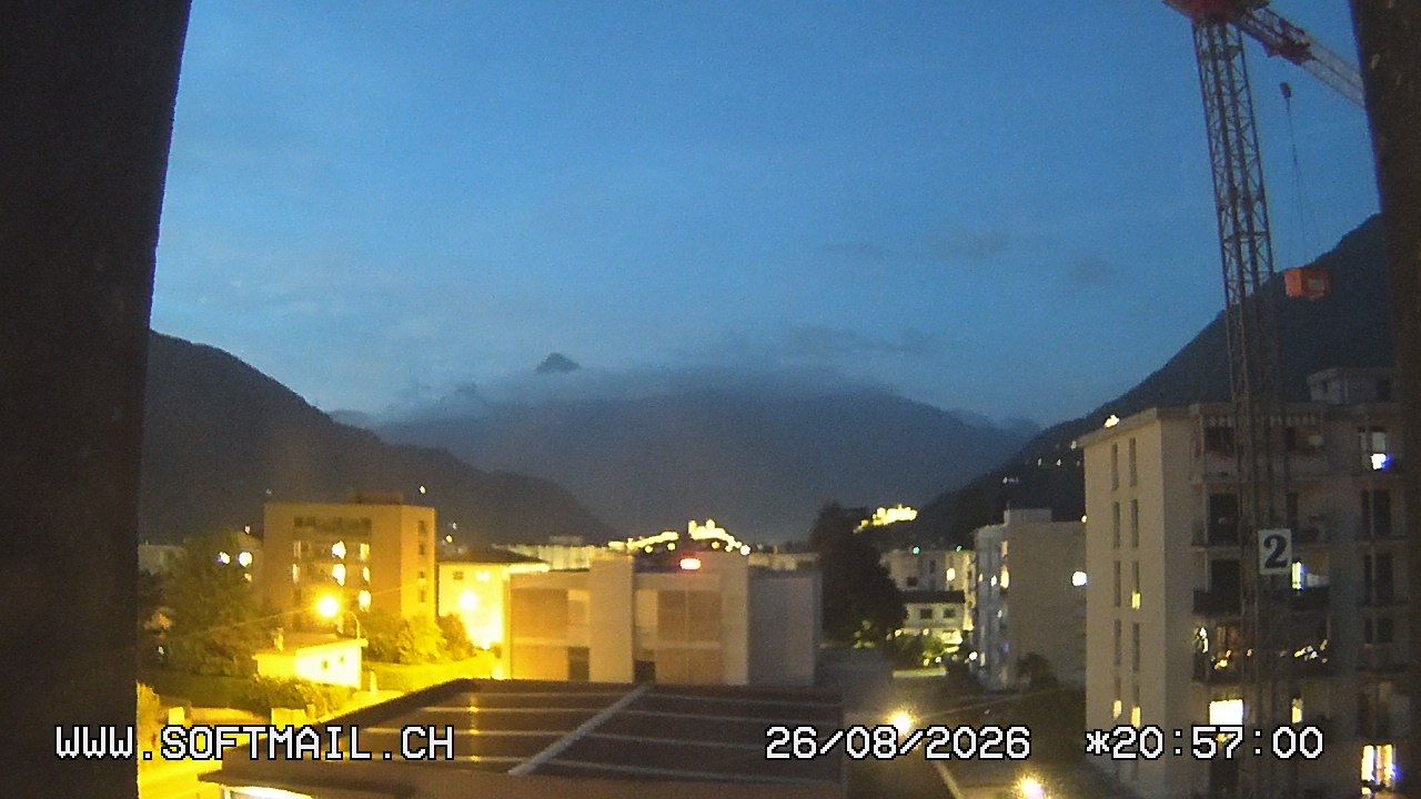 Bellinzona: Giubiasco Richtung 3 Castelli di