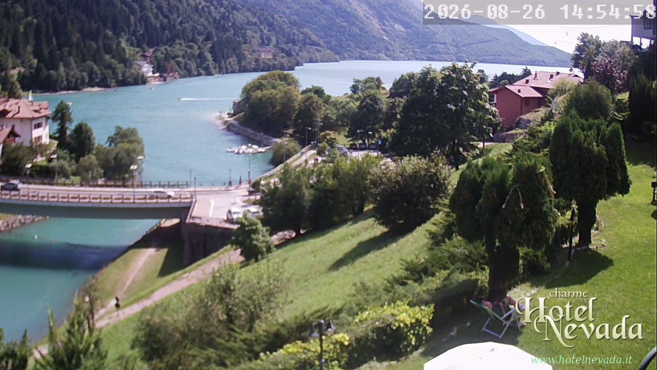 Webcam Molveno: Lake Molveno