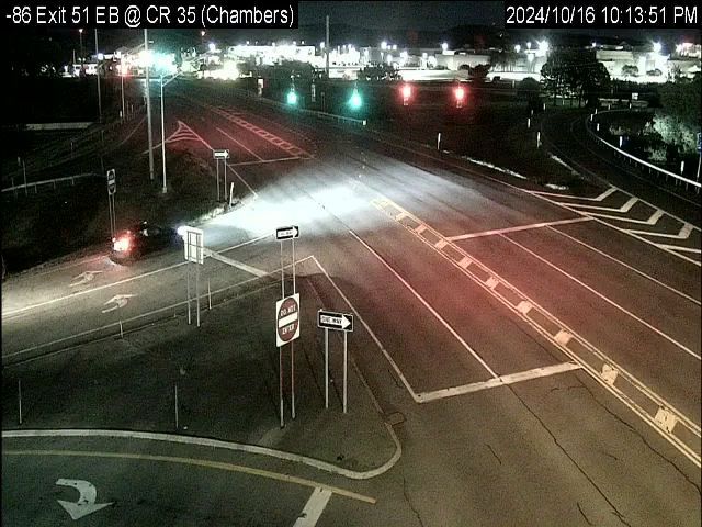 Elmira › South: I-86 Exit 51 Eastbound Ramp at CR 35 (Chambers Rd)
