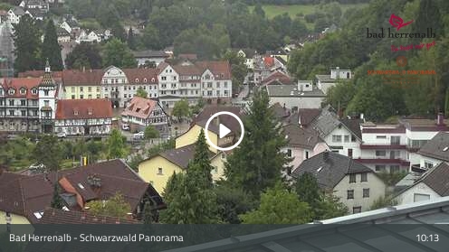 Webcam Bad Herrenalb: Schwarzwald Panorama