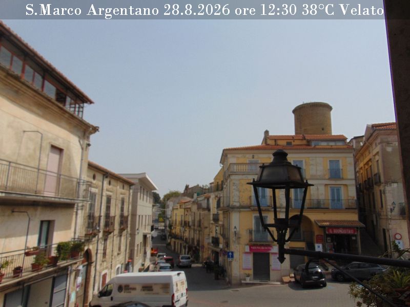 Webcam San Marco Argentano: Piazza Umberto I