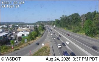 O'Brien: SR 167 at MP 24.4: SW 41st St