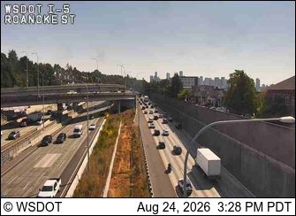 Seattle: I-5 at MP 168: Roanoke St
