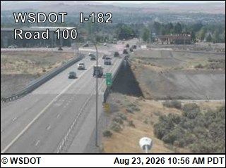 Tri-Cities: I-182 at MP 7.3: Road 100