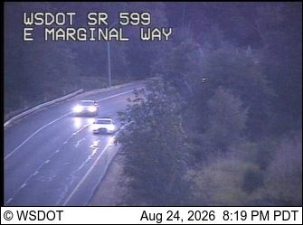 Allentown: SR 599 at MP 1.4: E Marginal Way