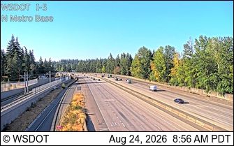 Shoreline: I-5 at MP 175.5: N Metro Base