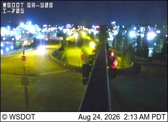 Tacoma: SR 509 at MP 0: I-705 Interchange