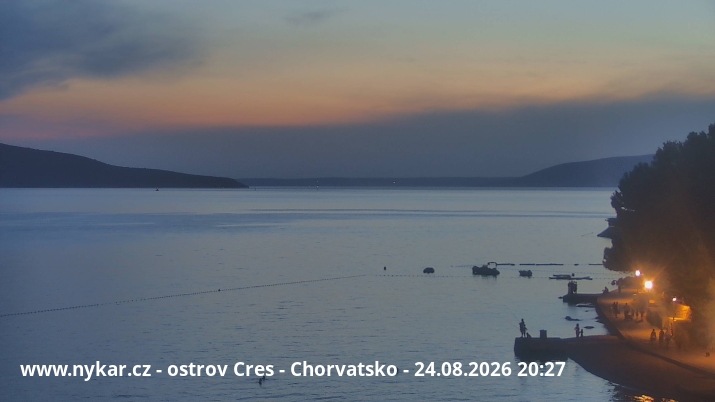 Webcam Cres: View of the Adriatic Sea