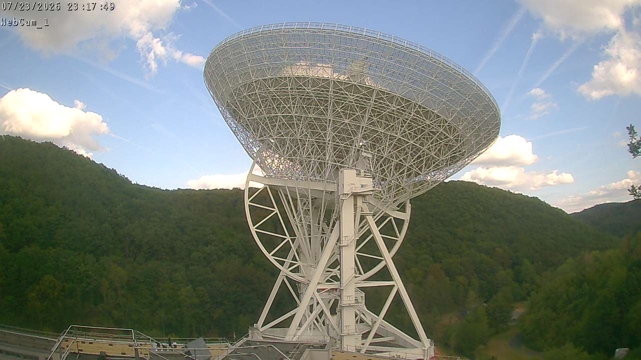 Webcam Bad Münstereifel: Radio Telescope Effelsberg