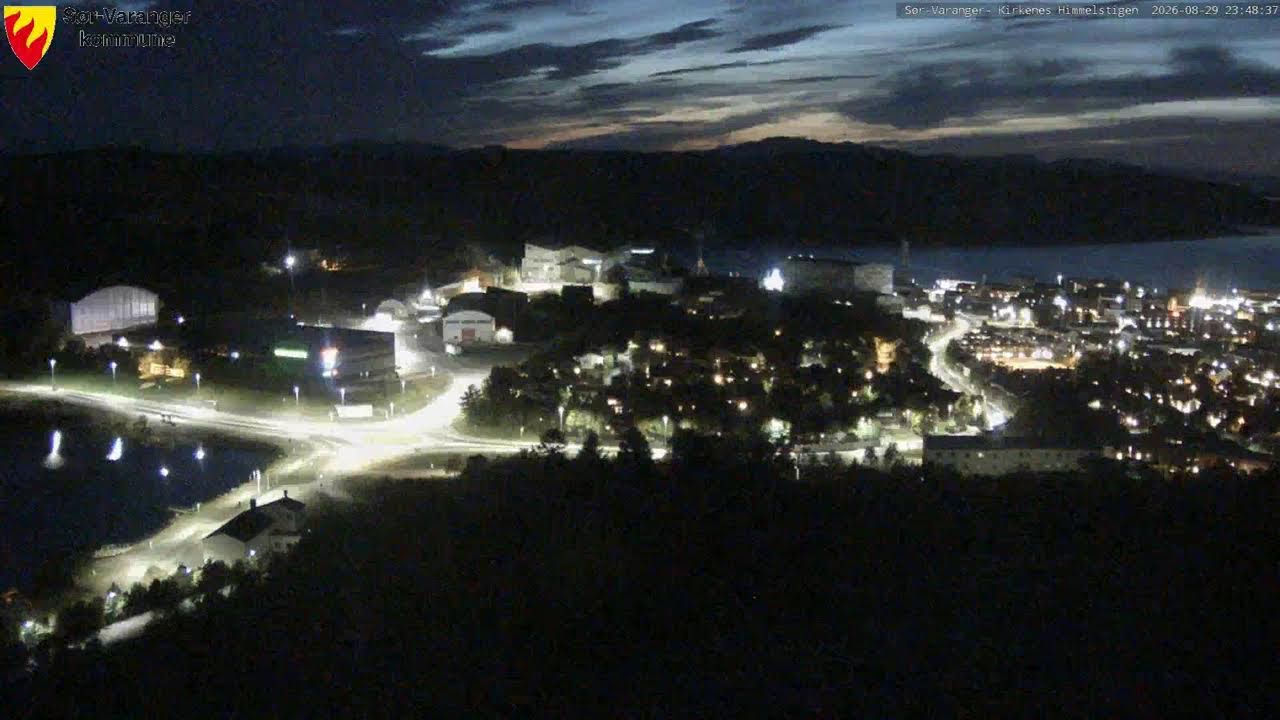Webcam Kirkenes: Panorama onto Kirkenes