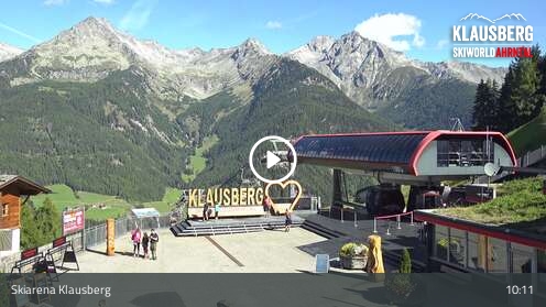 Webcam Klausberg: Bergstation Kabinenbahn Klausberg