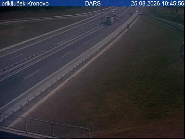 Gorenje Kronovo: A2/E70, Karavanke - Obrežje, priključek Kronovo