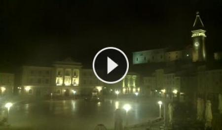 Webcam Piran: Tartini Square