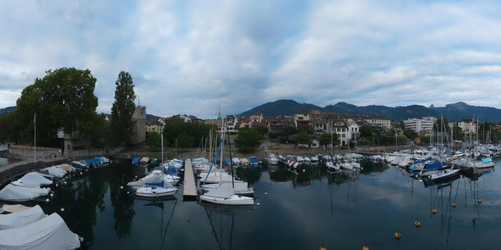 Webcam La Tour-de-Peilz: roundshot 360° Panorama Ville de La Tour-de-Peilz