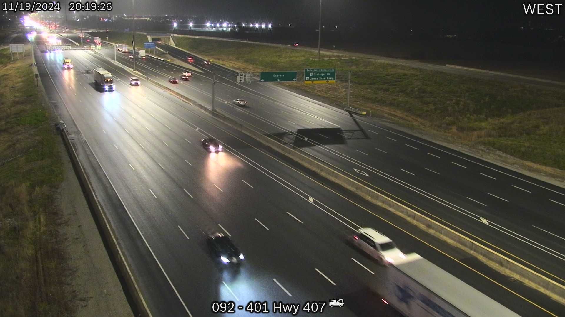 Scarborough: Highway 401 near Port Union Road