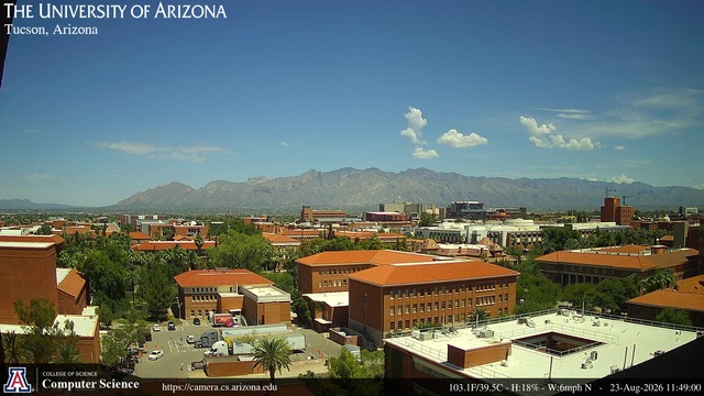 Webcam Tucson, Arizona: Panorama View