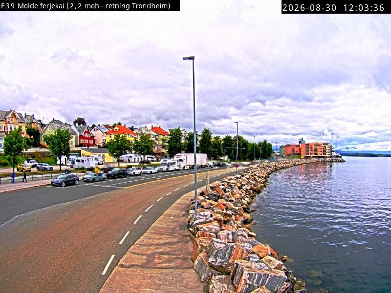 Grandfjaera: E39 Molde ferjekai (Trondheim)
